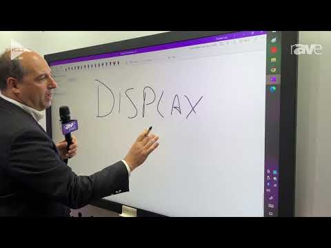 InfoComm 2023: DISPLAX Introduces 65-Inch Touch Display With Finger or Marker Recognition