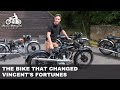 De evolutie van de Vincent-motorfiets en het model P