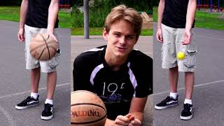 Team 195 At Home DIY STEM Videos: Basketball STEM activity