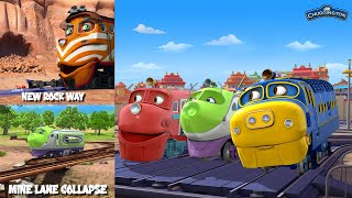 Brewster Gets Stuck On An Old Track New Rock Way Chuggington Train Adventure Stories For Kids