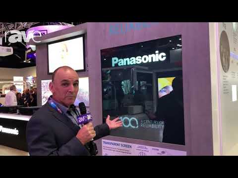 Integrate 2018: Panasonic Showcases Transparent Display