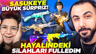 SASUKEYE DOĞUM GÜNÜ SÜRPRİZİ!! 🥰 EN ÇOK İSTEDİĞİ SİLAHLARI VE HESABINI FULLEDİM!