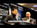 MIGUEL COTTO VS. SERGIO MARTINEZ NEW YORK PRESS CONFERENCE
