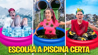 Não Escolha A Piscina Errada Desafio Nojento