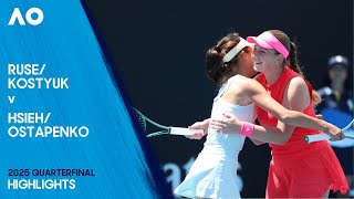 Rusekostyuk V Hsiehostapenko Highlights Australian Open 2025 Quarterfinal