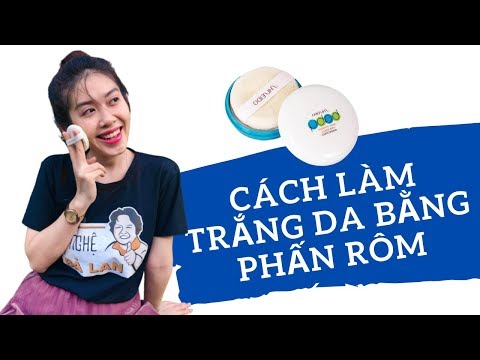 Cách làm trắng da bằng phấn rôm Shiseido của Nhật NGHEBALAN.COM