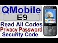 QMobile E9 Security Code Unlock, Reset QMobile E9 Password, Read User Code, Qmobile E9 Factory Reset