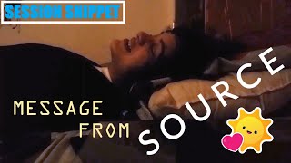 Session Snippet - A Message from Source (in English)