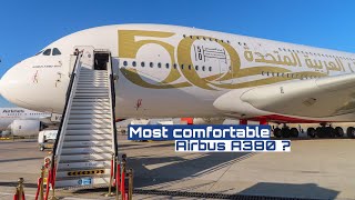 Emirates Airbus A380 Review | Cabin & Airframe Presentation | Dubai AirShow