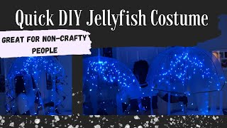 Easy Jellyfish Costume for Non-Crafty People| Quick & Extremely Easy| Activity Author