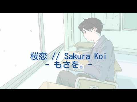 【KAN/ROMAJI/ENG Lyric Video】桜恋 (Sakura Koi) - もさを。