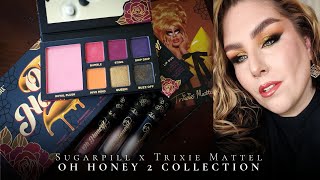 Sugarpill X Trixie Mattel Oh Honey 2 Collection First Impression & Looks