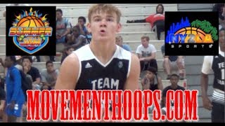 Mac Mcclung Showing Off His Bounce At The Ny2La Summer Jam