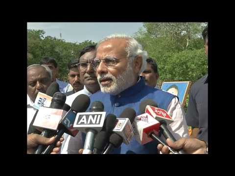Live: Narendra Modi pays tribute to Dr Babasaheb Ambedkar