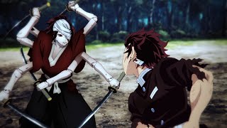 demon slayer S4 ep2 twixtor clips with 4k cc and without cc