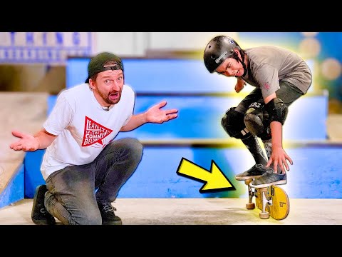 TODAY JD LEARNS KICKFLIP THE 3 BLOCK
