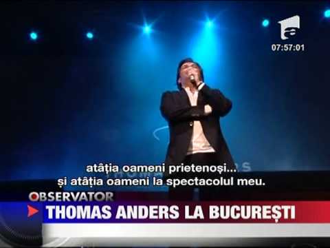 Thomas Anders REPORT-BUCHAREST concert (10.12.2010)