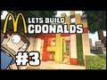 Minecraft Lets Build: McDonalds - Part 3 + Download