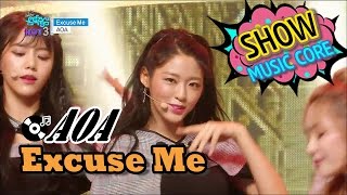 [Comeback Stage] AOA - Excuse Me, 에이오에이 - 익스큐즈미 Show Music core 20170107