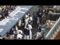 Hyun-Jin Ryu 류현진 Steals Juan Uribe's Bats 4-25-14 + Dugout Craziness