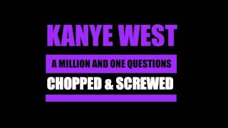Watch Kanye West A Million And One freestyle video