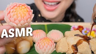 Japanese Traditional Sweets Wagashi, Dango, And Warabi Mochi No Talking Eating Soundsn.e Lets Eat