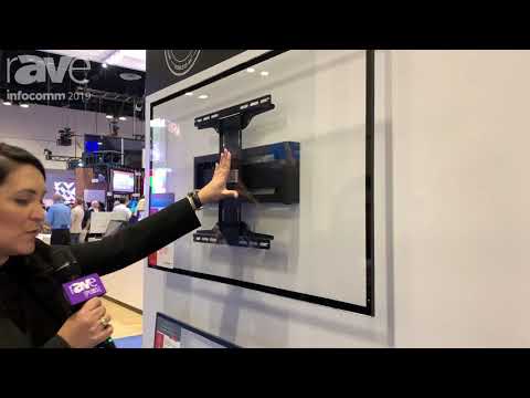 InfoComm 2019: Peerless-AV Features a HPF650 Pull-Out Pivot Wall Mount for Displays