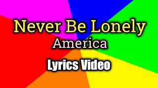 Watch America Never Be Lonely video