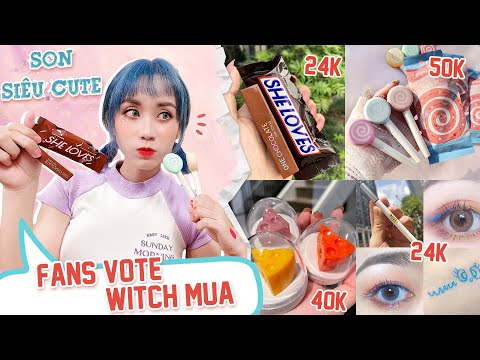 SON CUTE QUÁ THỬ XEM CÓ MÊ? FANS VOTE WITCH MUA | HƯƠNG WITCH