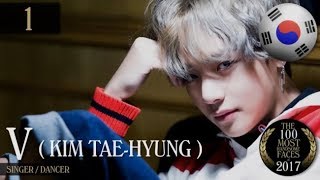 BTS? V named the most handsome face of 2017