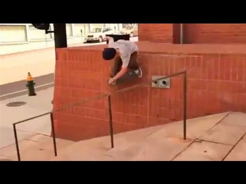 Gnarly Wallride Over Wall Drain!!- Behind The Clips - Billy Drowne