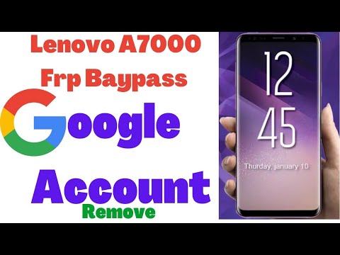 Lenovo A7000 Frp Baypass Google Account Remove No Pc No Lenovo A7000 Frp Baypass Google Account Remove No Pc No