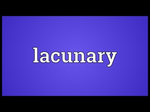 Header of lacunary