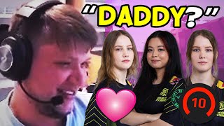 Nip Girls Call S1Mple Daddy? - S1Mple Plays Level 10 Faceit W Female Nip Impact S1Mp Mode?