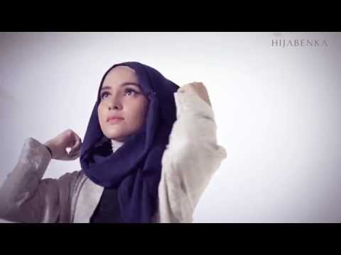 Tutorial Viscose Hijab for Daily Look by Hijabenka.com - YouTube