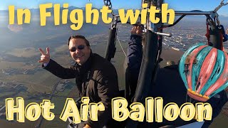 Flying With Hot Air Balloon In Mondovì - Preparation - Takeoff - Flight - Recovery - 5000 Feet - Fog