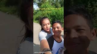 Lagi Ajak Adik Main Motor Cross