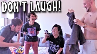 DON'T LAUGH CHALLENGE - ft Akidearest, The Anime Man, and Misty Chronexia