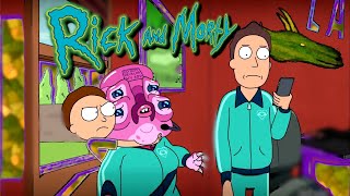 Jerry develops an app Rick and Morty reactions S4 E1-2