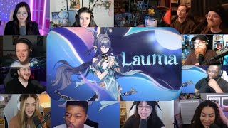 Lauma Character Compion And Discipline Reaction Mashup Genshin Impact