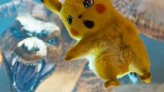 Pertandingan ulang pikachu melawan charizard | Detective pikachu 2019.
