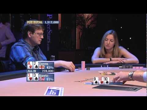 Victoria Coren Vicky Coren EPT 3 London Sjavic vs Coren Brilliant Call