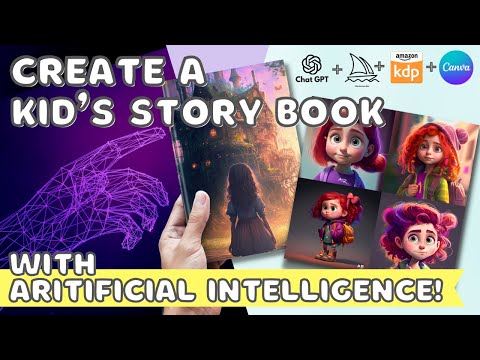 How to Create a Children&#039;s Book Using ChatGPT and Midjourney AI - EASY Step by Step for Amazon KDP