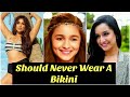 Top 20 Actresses Who Should Never Wear A Bikini