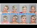 How to style a short Pixiecut #2 | 12 ways to style short hair |Salirasa