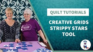 How to use the Creative Grids Strippy Stars Tool