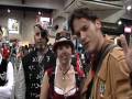 At San Diego Comic Con 2009 Thursday Steampunks Lucien Desar video diary 07-23-2009