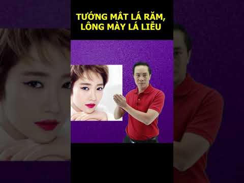 Người có tướng mắt lá răm, lông mày lá liễu | Lý Tuệ Phong #shorts