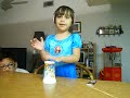 4 year old does Pitch Perfect Cup Song