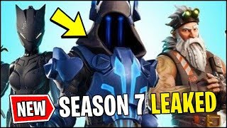New Fortnite Season 7 Officially Leaked All V7.0 Battle P Skins Fortnite Update